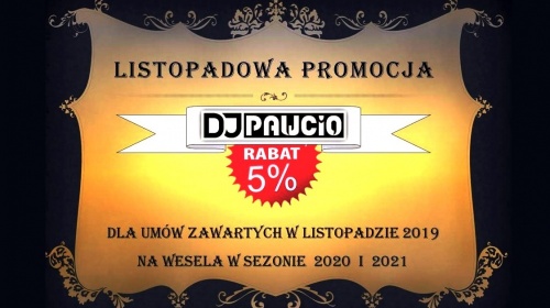     Promocja   Listopadowa     -   5% 