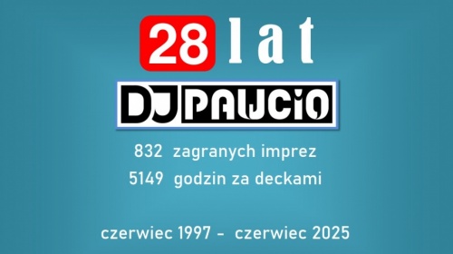 28 lat pracy:  czerwiec 1997 - czerwiec 2025